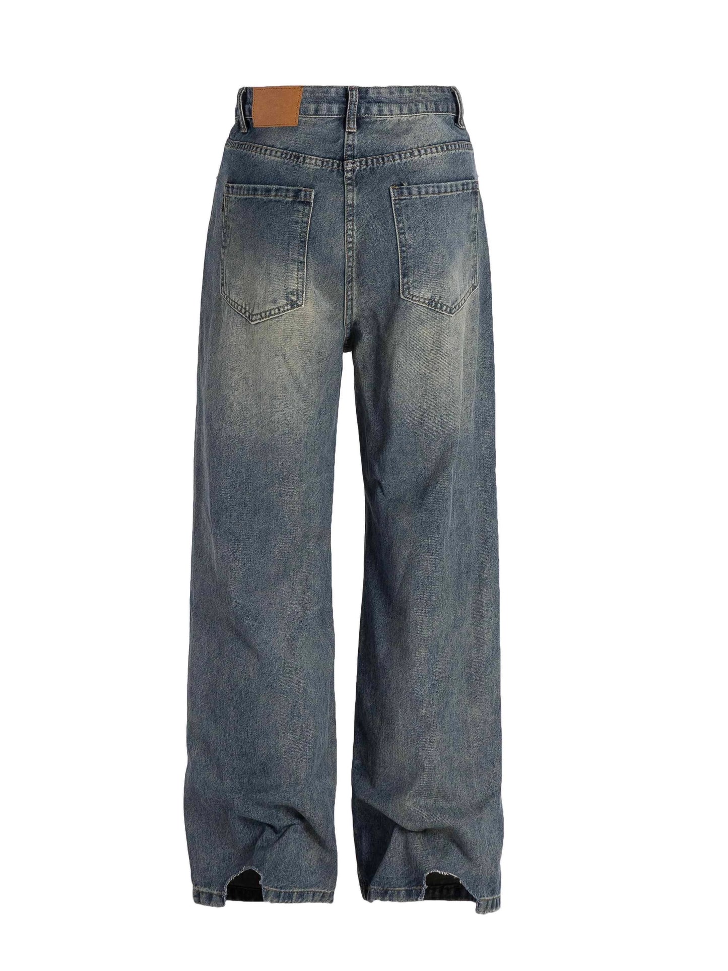 Urban Cut Budget Baggy Jeans – Loose Fit mit Raw-Edge Detail