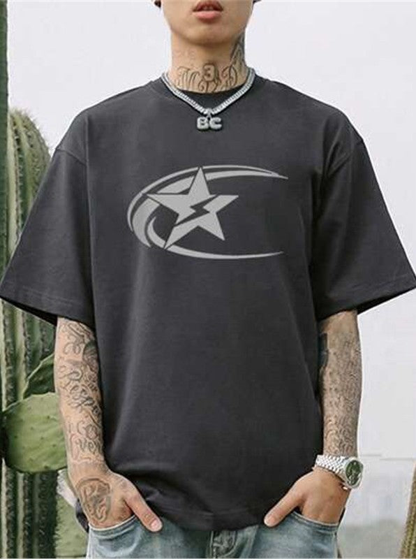 ⚡HyperBolt Star Tee – Retro-Future Energy Drop