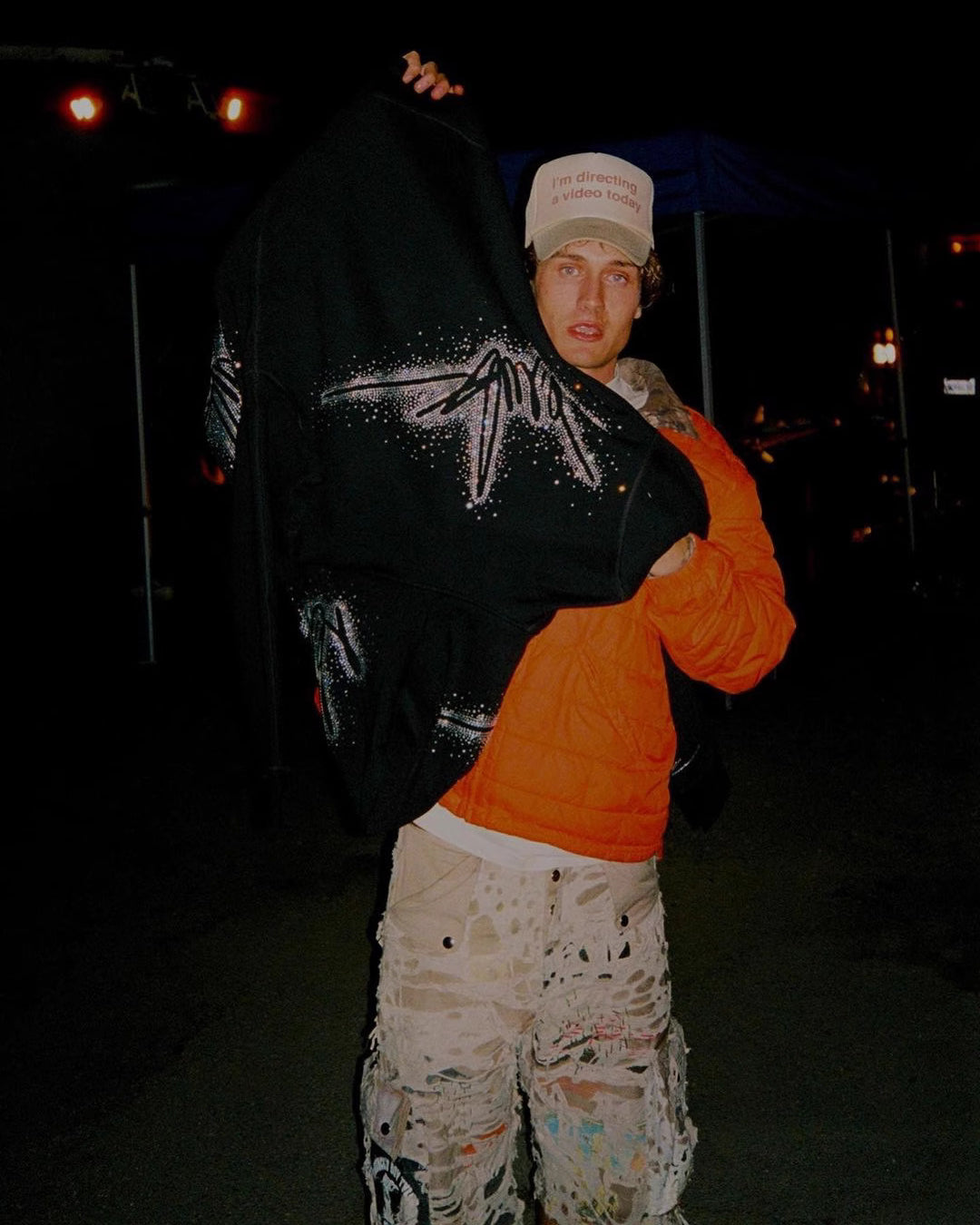 β¨π "BLAST ZIP β Midnight Rhinestone"