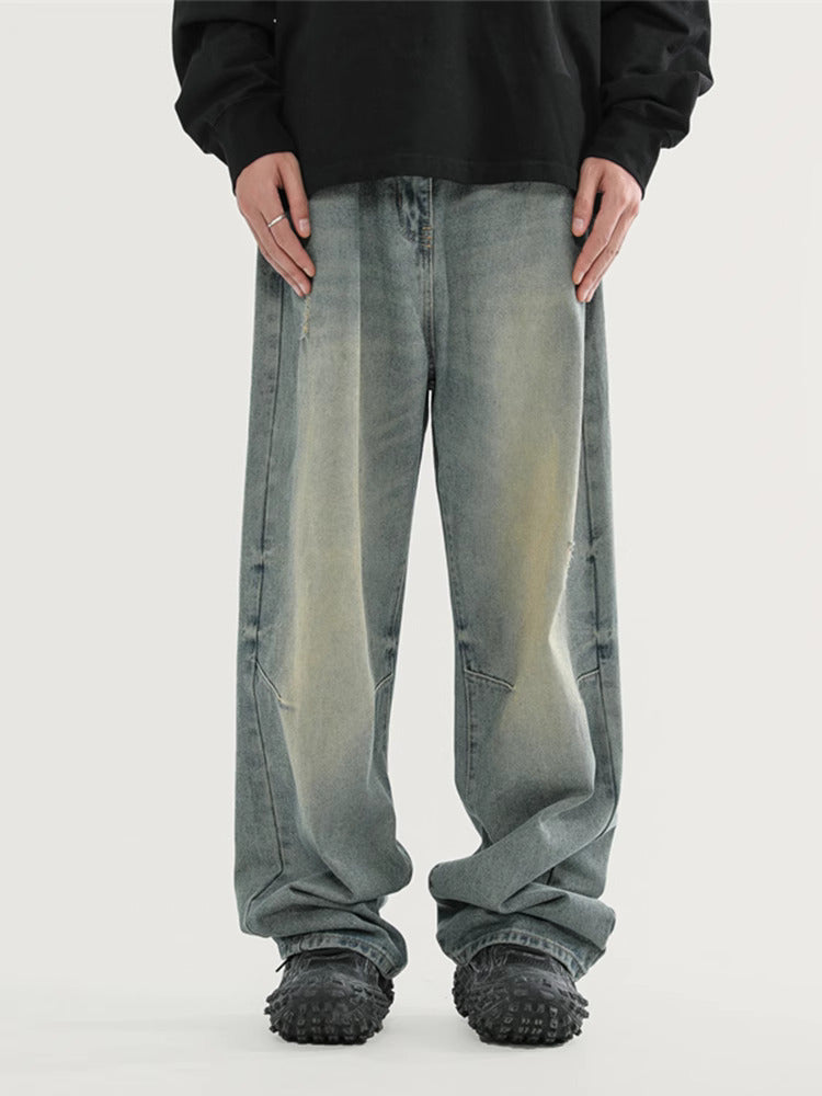 Urban Drift™ Baggy Jeans – Acid Wash Edition