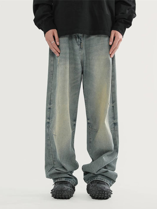 Urban Drift™ Baggy Jeans – Acid Wash Edition
