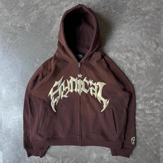 ☠ SYNDICAL – Infernal Zip Hoodie
