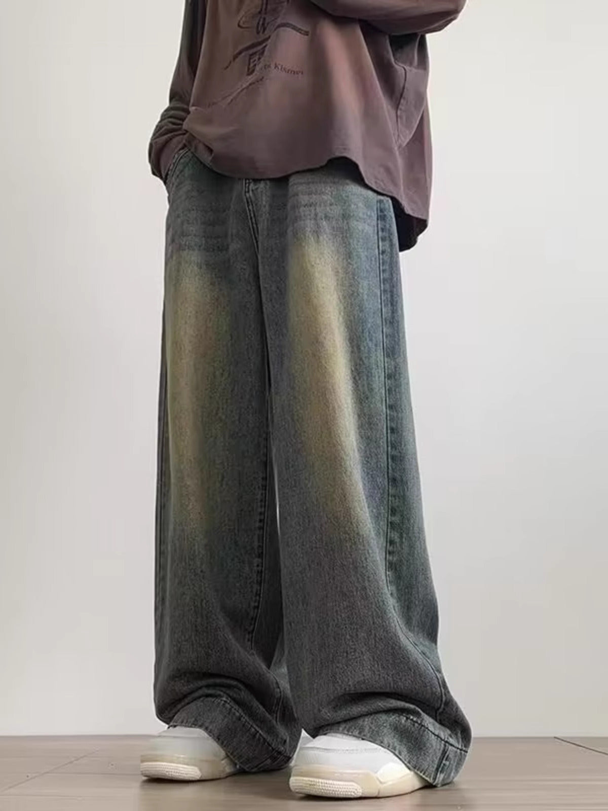 Vintage Wash Baggy Jeans – Affordable Street Staple