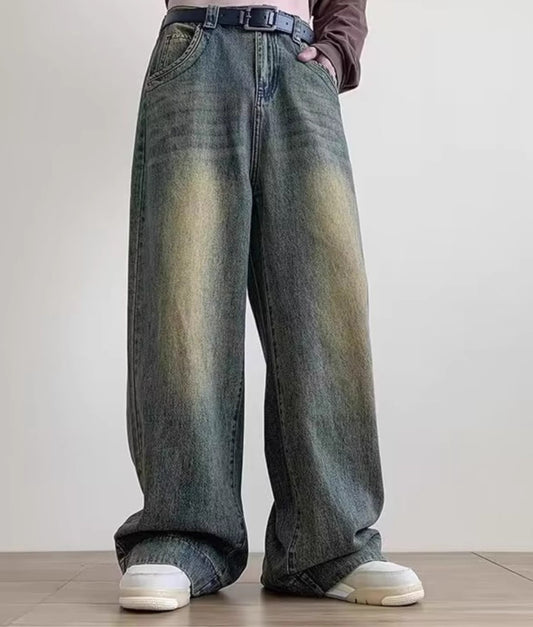 Vintage Wash Baggy Jeans – Affordable Street Staple