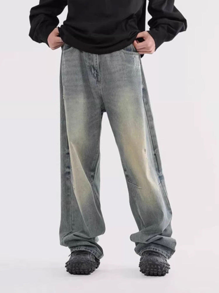 Urban Drift™ Baggy Jeans – Acid Wash Edition