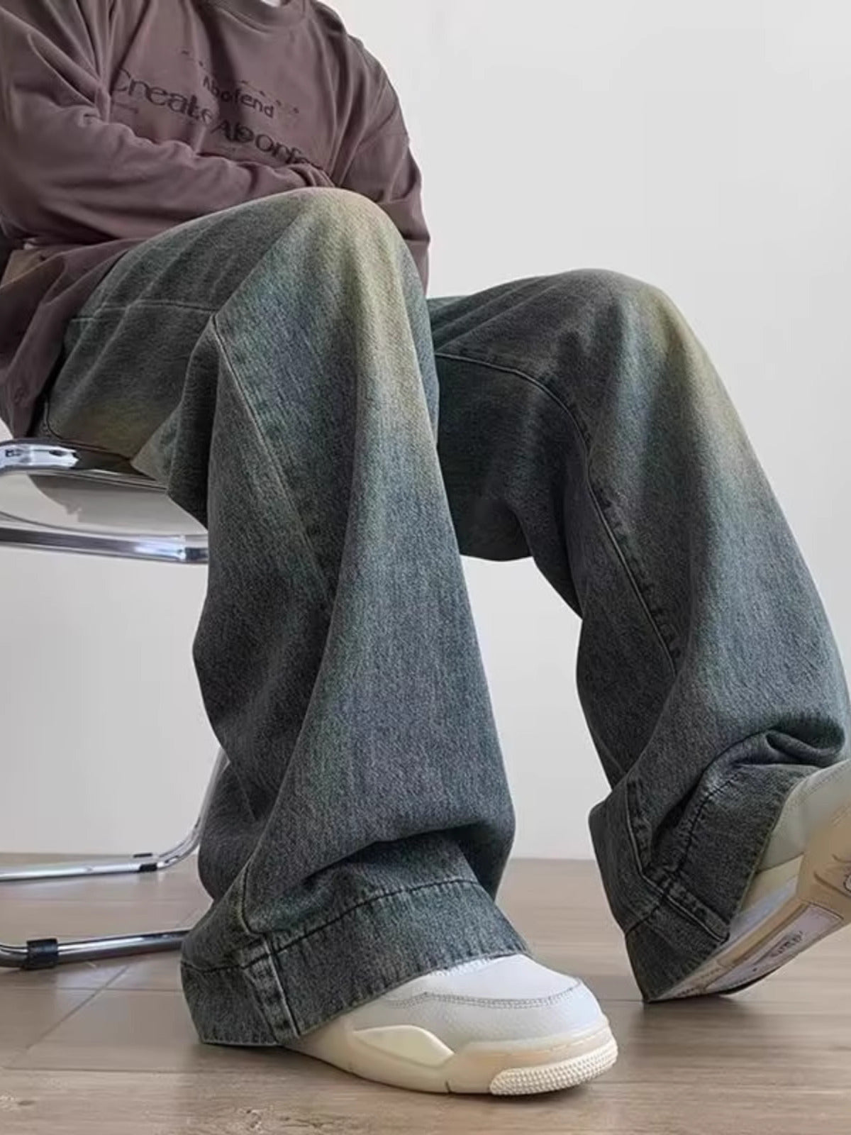 Vintage Wash Baggy Jeans – Affordable Street Staple