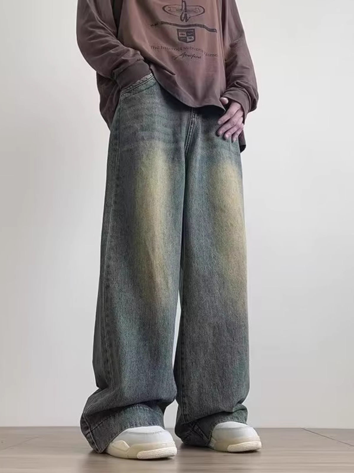 Vintage Wash Baggy Jeans – Affordable Street Staple