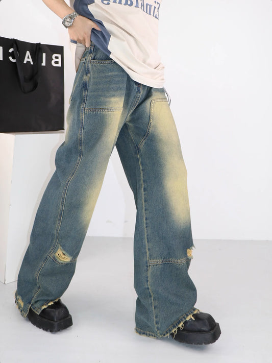 Budget Bleed Ripped Denim