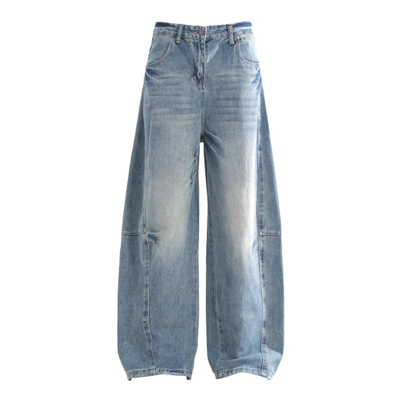 Oversized Statement Baggy Jeans – Extreme Wide Leg Denim