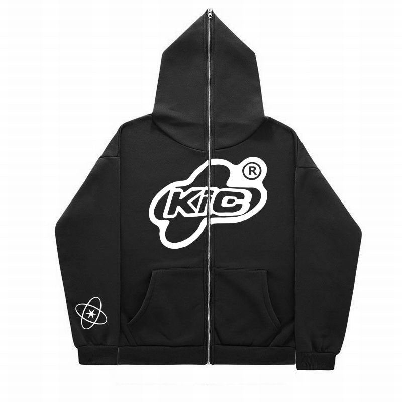 KGB® Bubble Logo Zip-Up Hoodie