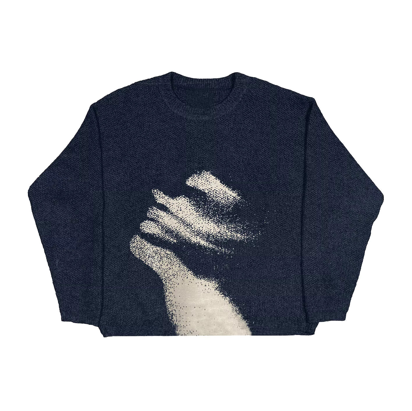 🕯 TOUCH VOID – Static Knit Sweater