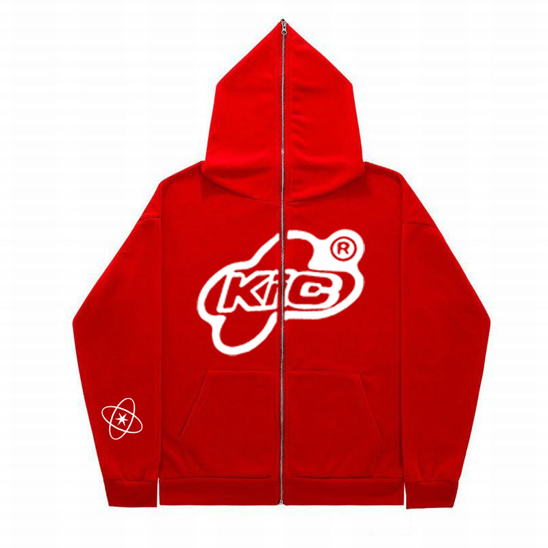 KGB® Bubble Logo Zip-Up Hoodie