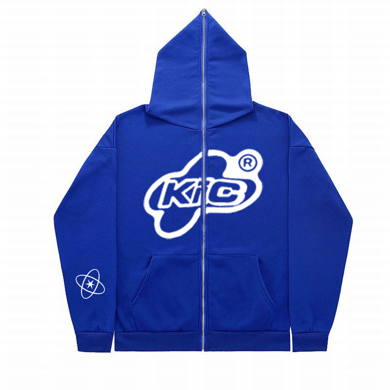 KGB® Bubble Logo Zip-Up Hoodie