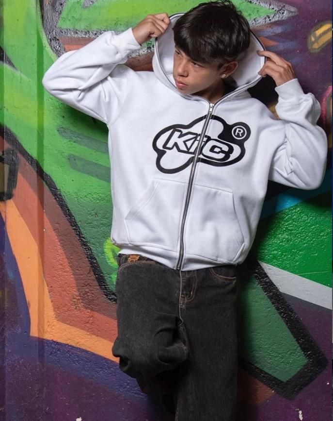 KGB® Bubble Logo Zip-Up Hoodie