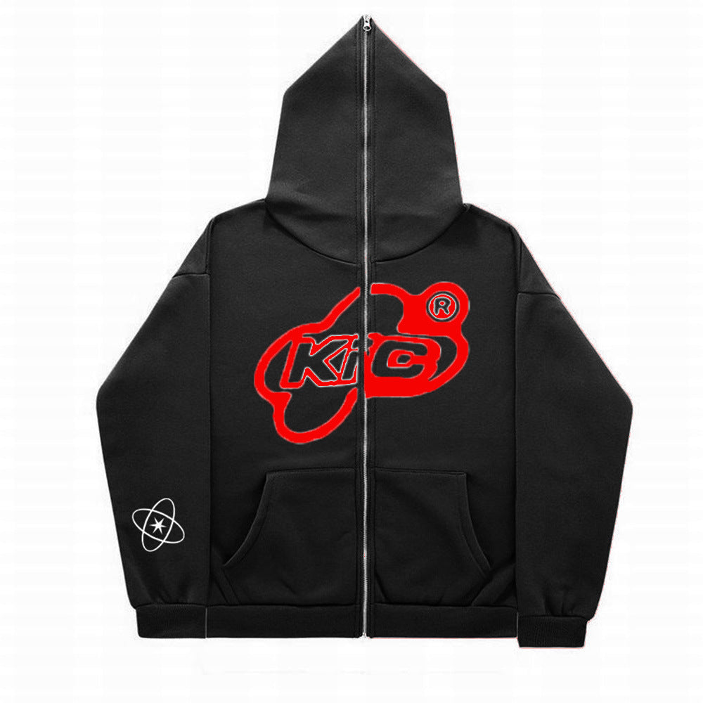 KGB® Bubble Logo Zip-Up Hoodie