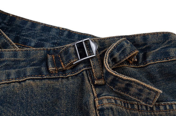 Essential Baggy Streetwear Jorts – Washed Brown