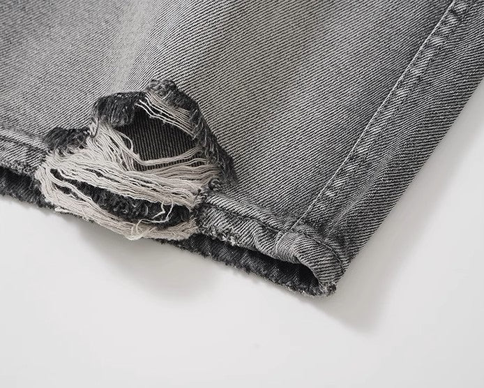 Baggy Grey Jorts – Classic Street Style Fit