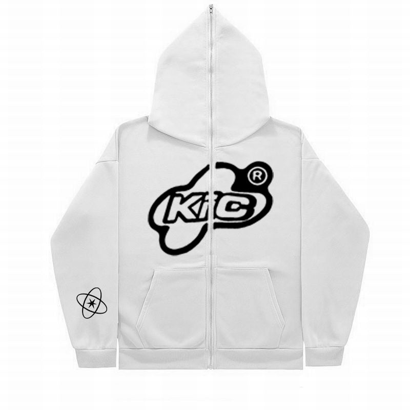 KGB® Bubble Logo Zip-Up Hoodie