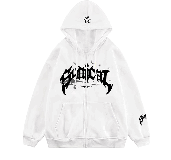 “Soulstar Type Zipper Hoodie – Forest Green”