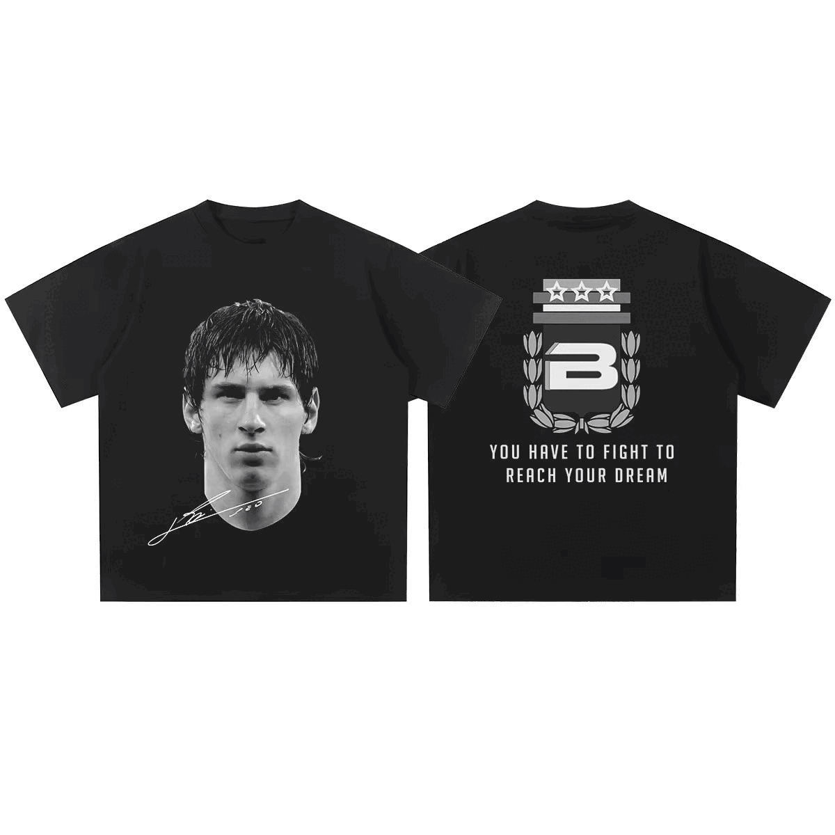Messi Dream Tee – Fight for Greatness 🐐