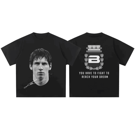 Messi Dream Tee – Fight for Greatness 🐐