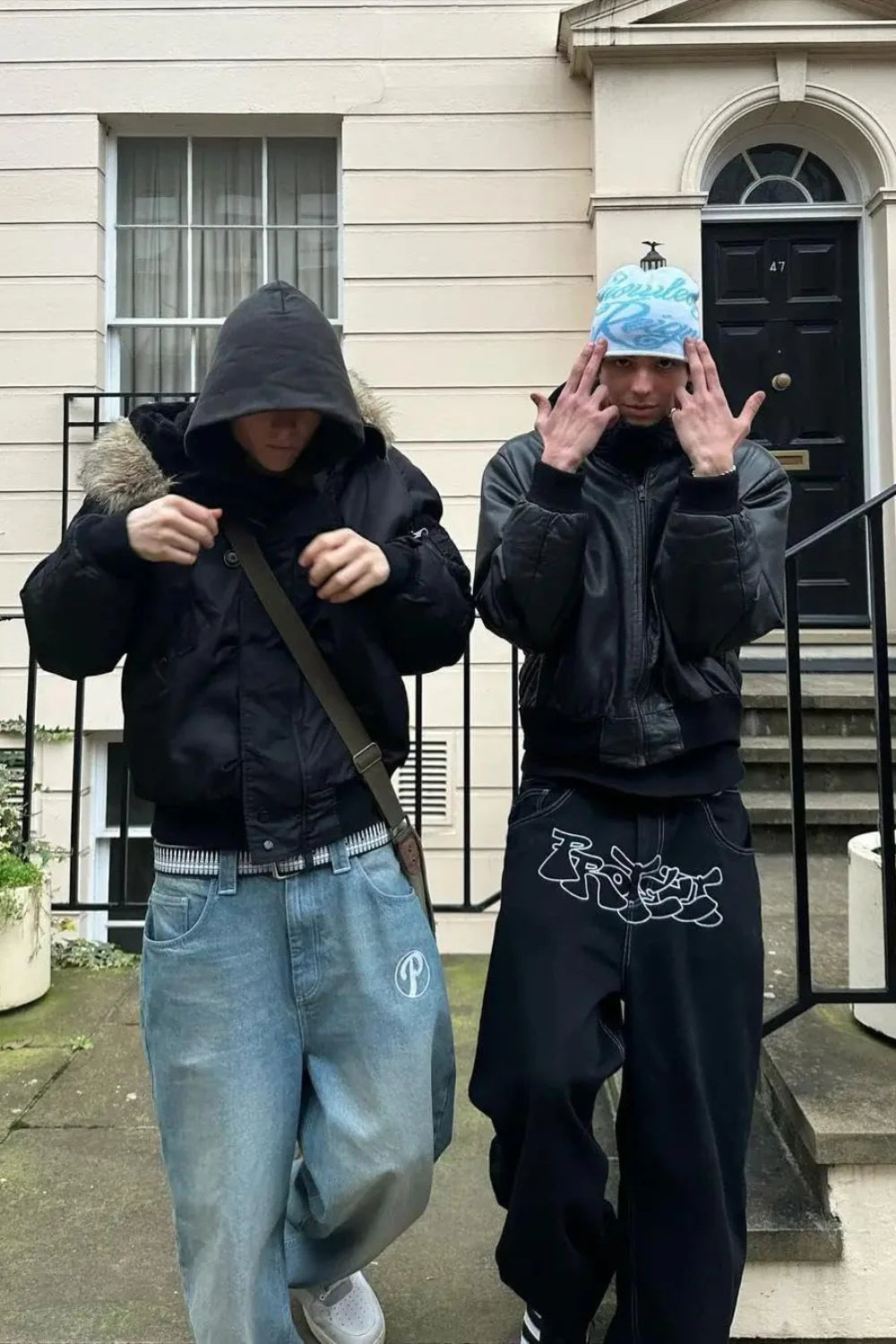 ''Project'' Oversized Skater Baggy jeans