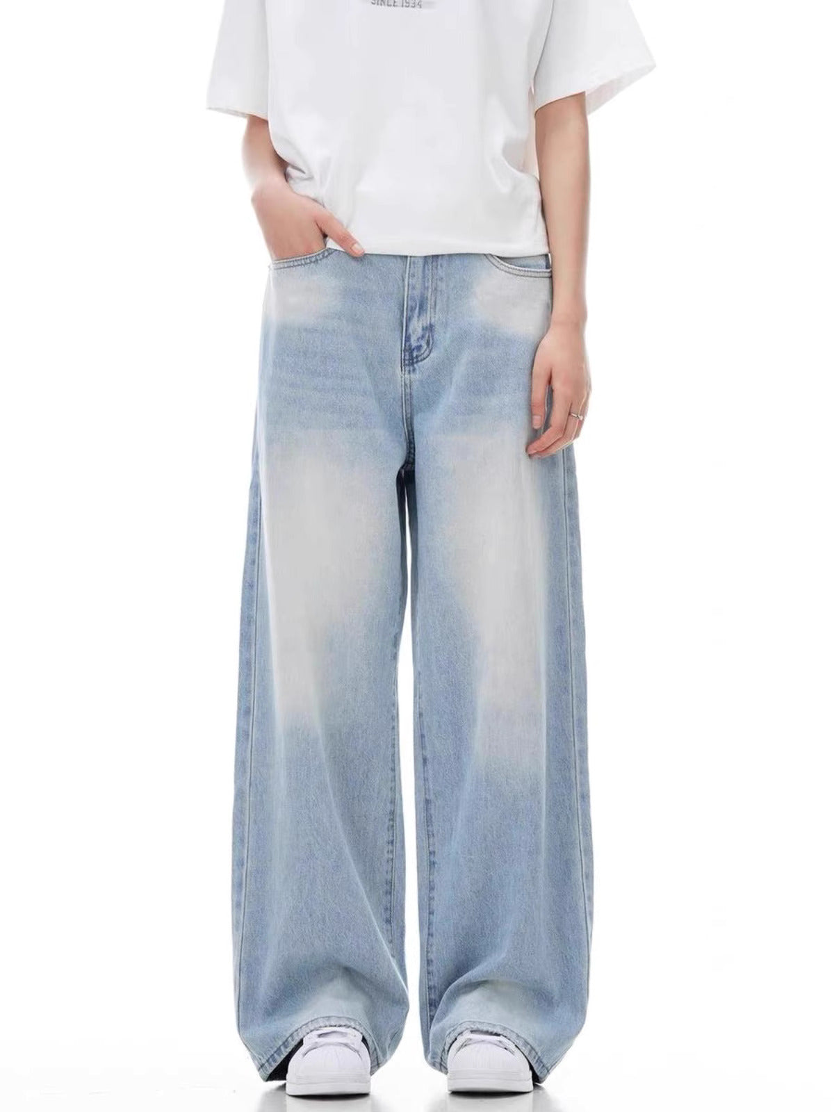 “Cloud Fade Wide-Leg Jeans – Budget Banger”