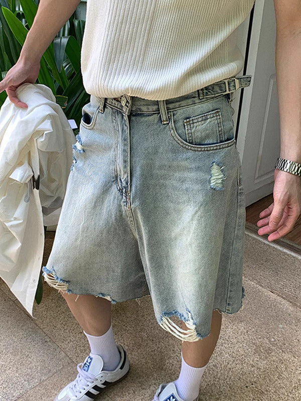 “Palm Bleach Ripped Jorts – Heatwave Edition”