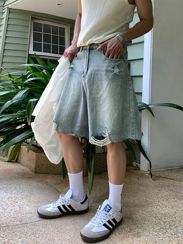 “Palm Bleach Ripped Jorts – Heatwave Edition”