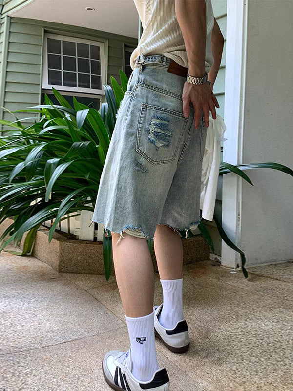 “Palm Bleach Ripped Jorts – Heatwave Edition”