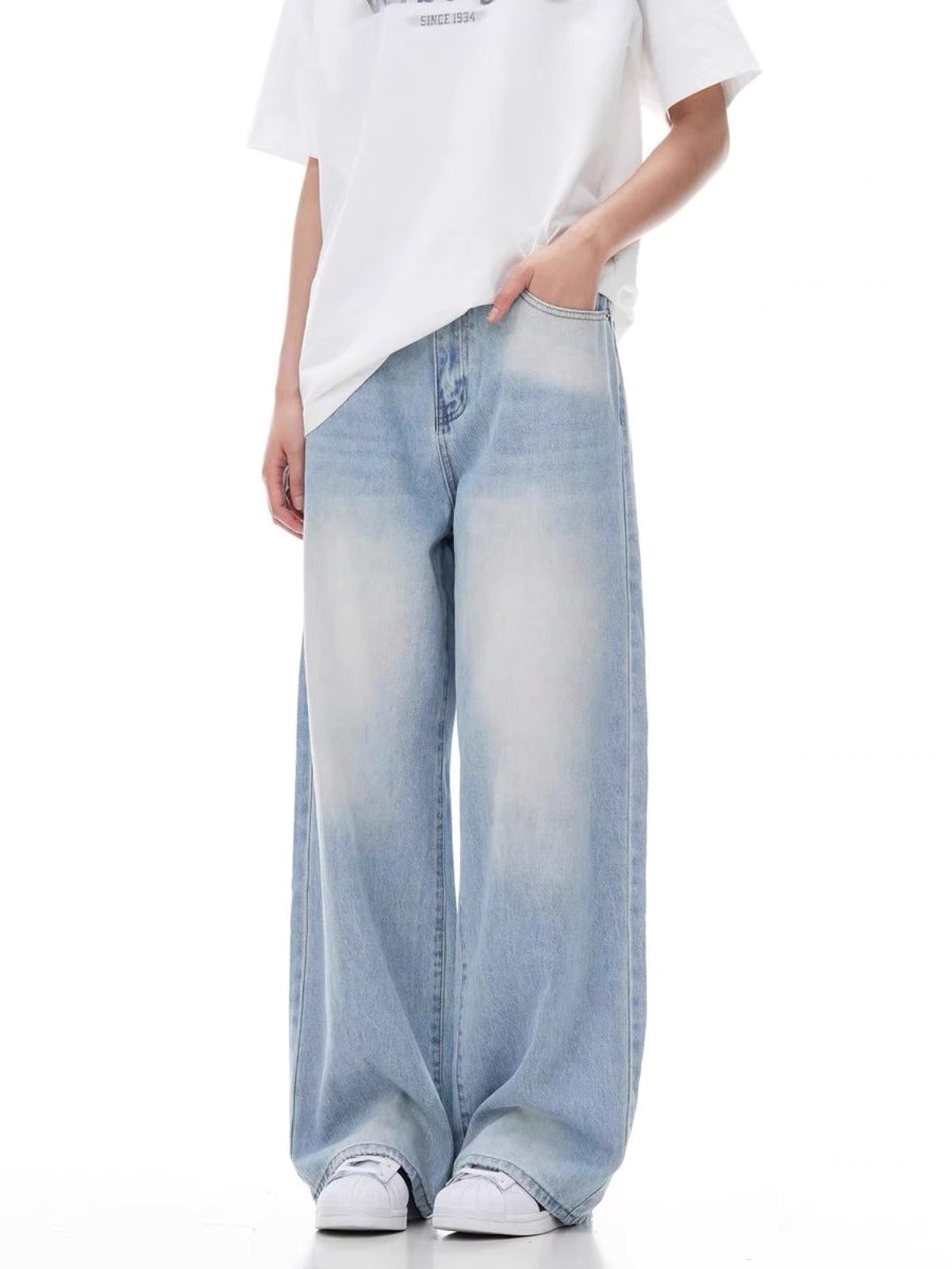 “Cloud Fade Wide-Leg Jeans – Budget Banger”