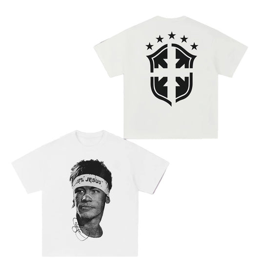 Neymar Jr. ‘Faith & Fire’ Tee – The Streets Meet the Savior