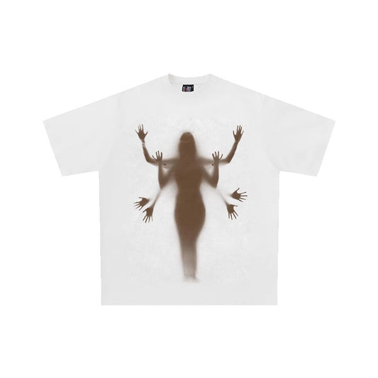 “Veil Entity Tee – Goddess in the Static”