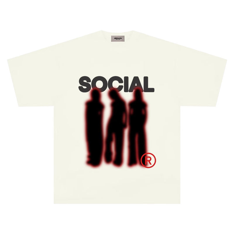 Oversized Tee – "SOCIAL® Blur"