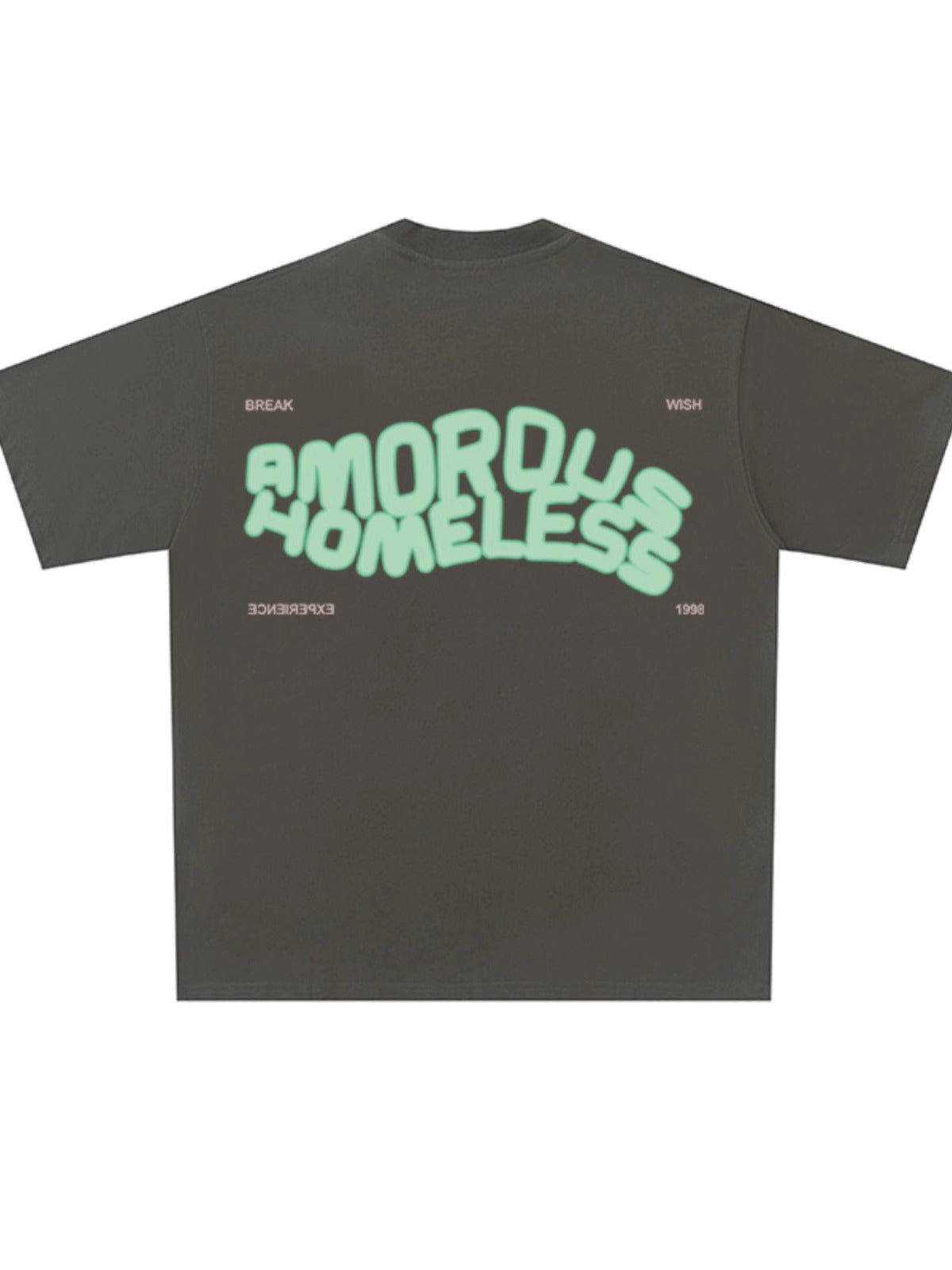 Glow in the Dark Falling Figure Tee – Oversized Streetwear
