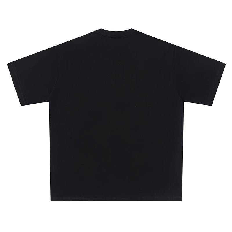 Glitchwalk Oversized Tee – “Keep Moving”