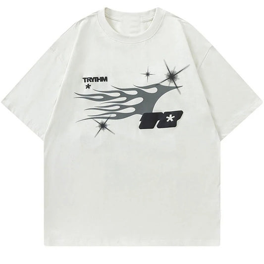 Nitro Rhythm Tee – Y2K Speedwave Essential