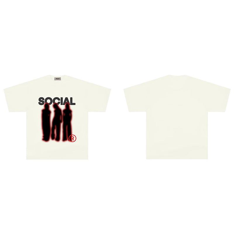Oversized Tee – "SOCIAL® Blur"