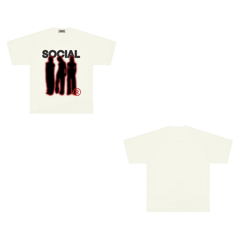 Oversized Tee – "SOCIAL® Blur"