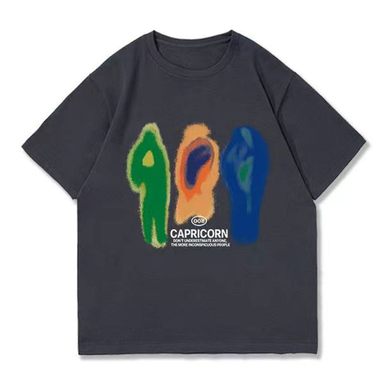 Capricorn Abstract Art Tee – Wearable Expression