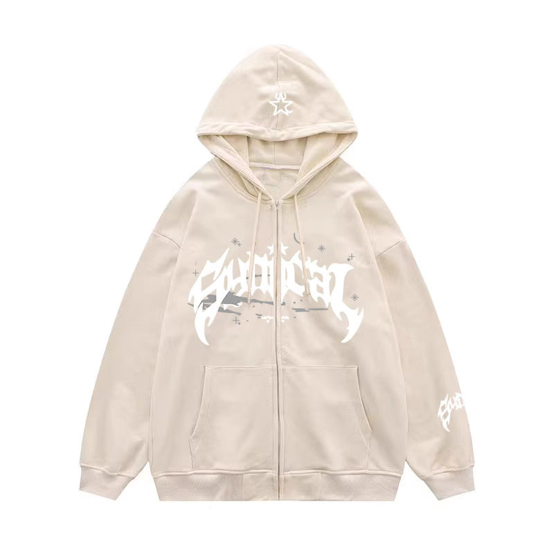 “Soulstar Type Zipper Hoodie – Forest Green”